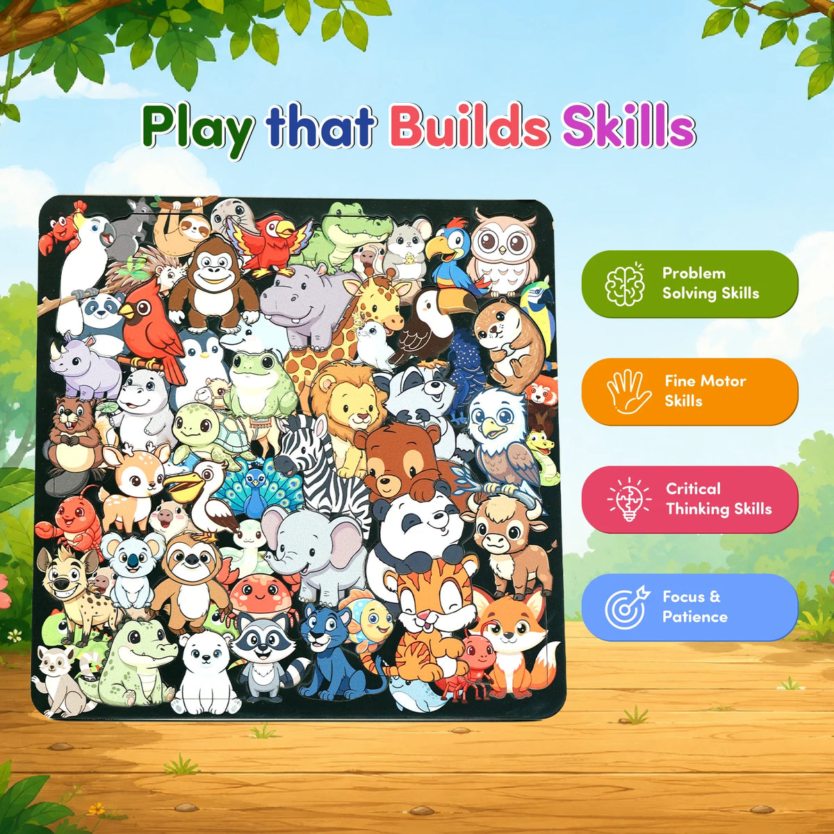 Mittimate Meet the Animals Puzzle