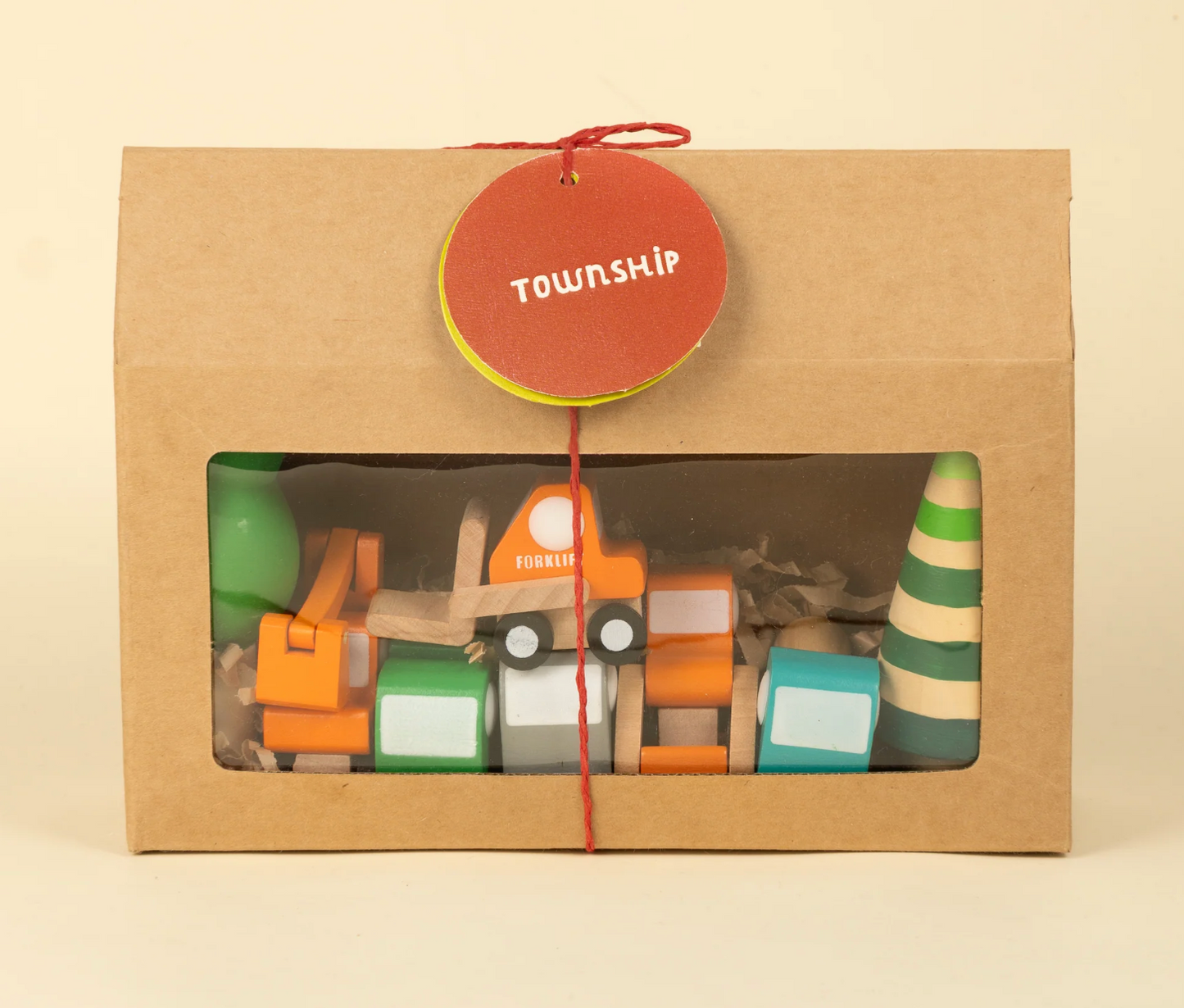 Playbox The Township | Artisanal Wooden City Building & Small-World Set