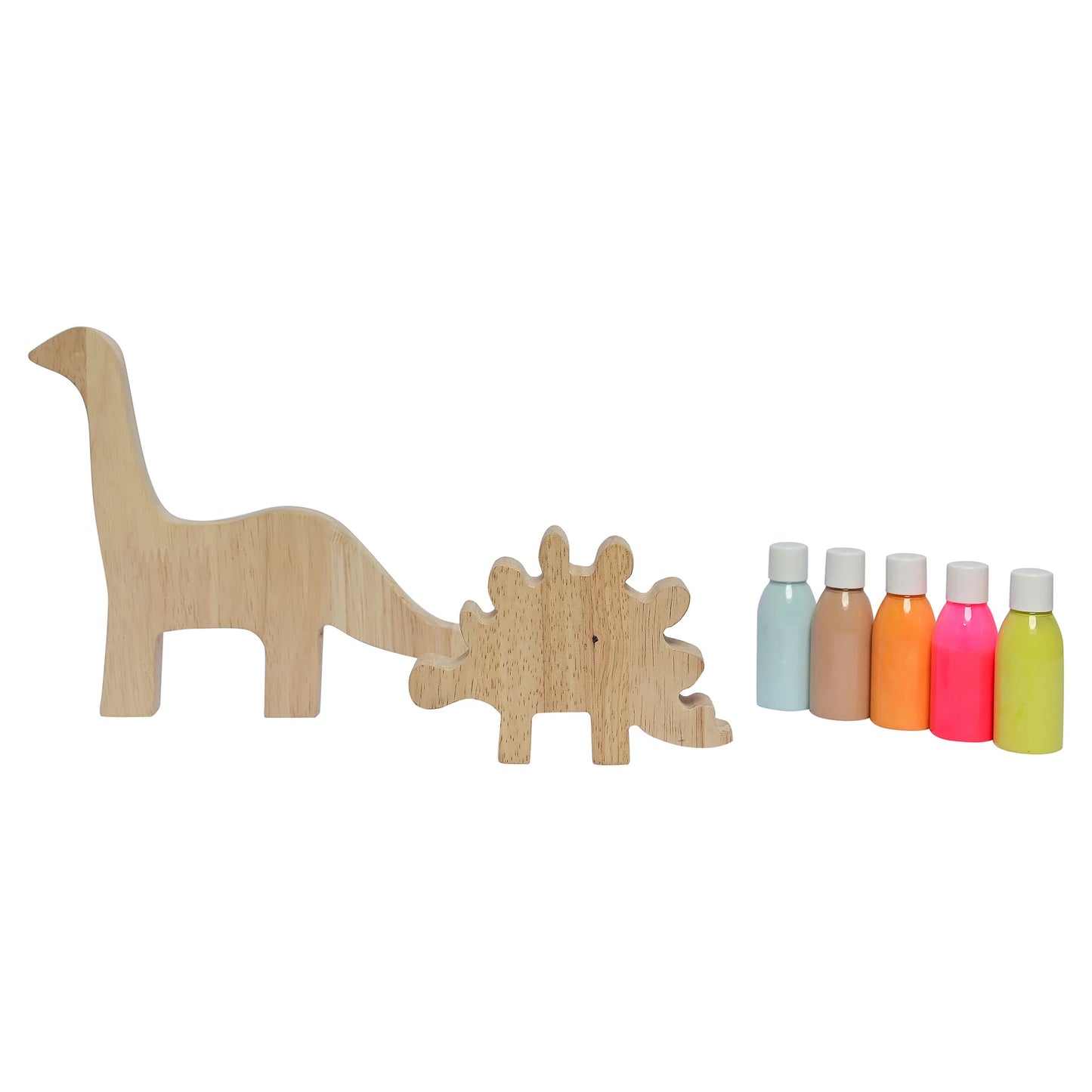 Playbox Dino Wooden DIY Painting Kit (Set of 2)
