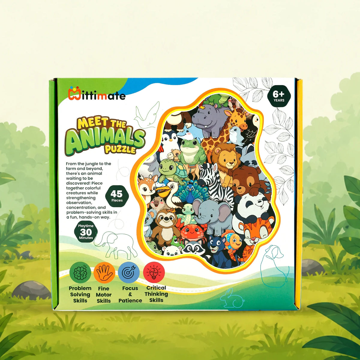 Mittimate Meet the Animals Puzzle