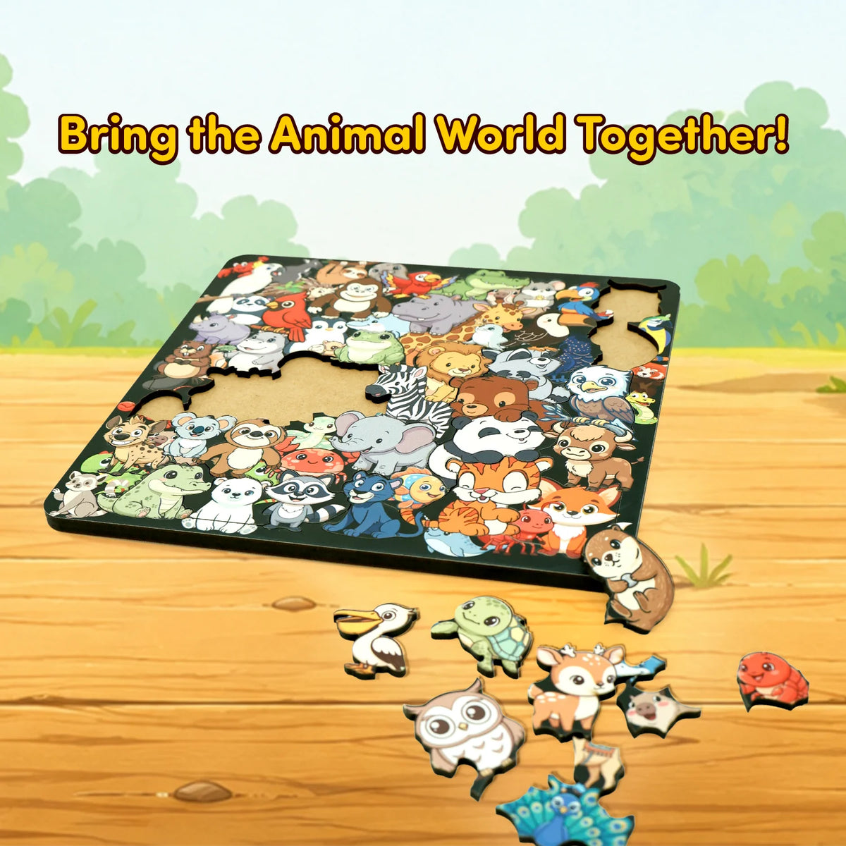 Mittimate Meet the Animals Puzzle