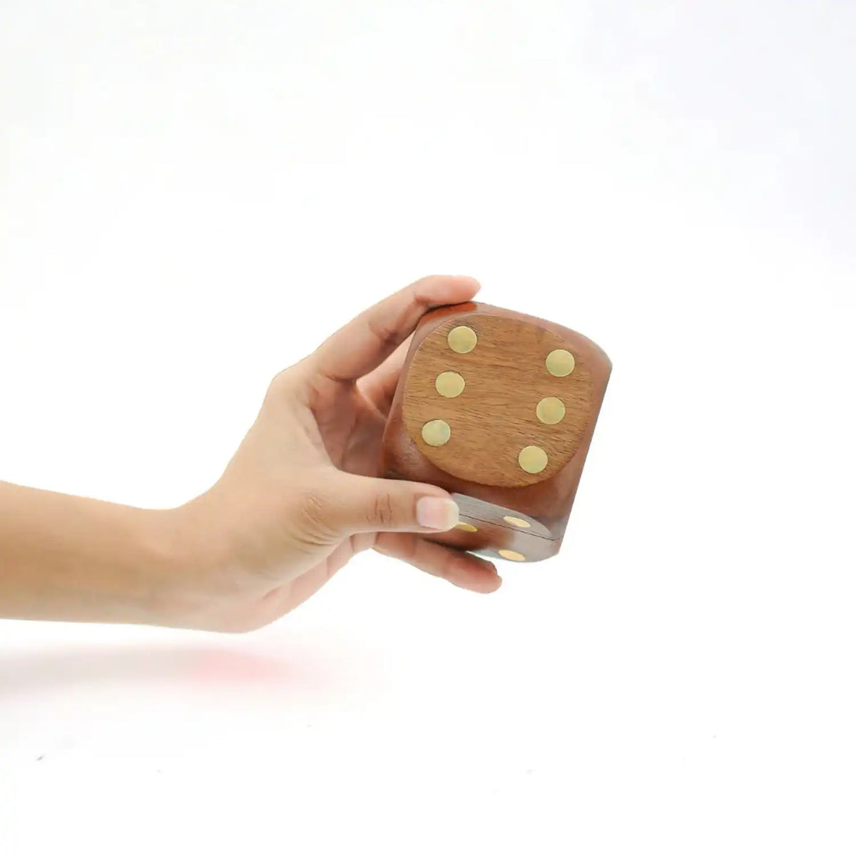 Mittimate Wooden Dice Box