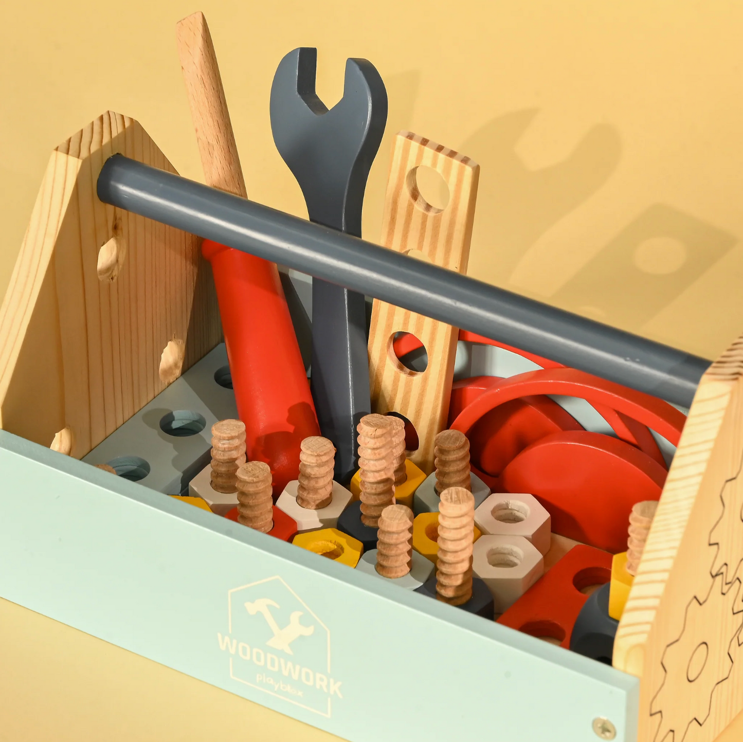 The Master Builder’s Studio: Fix It Up Wooden Construction Kit