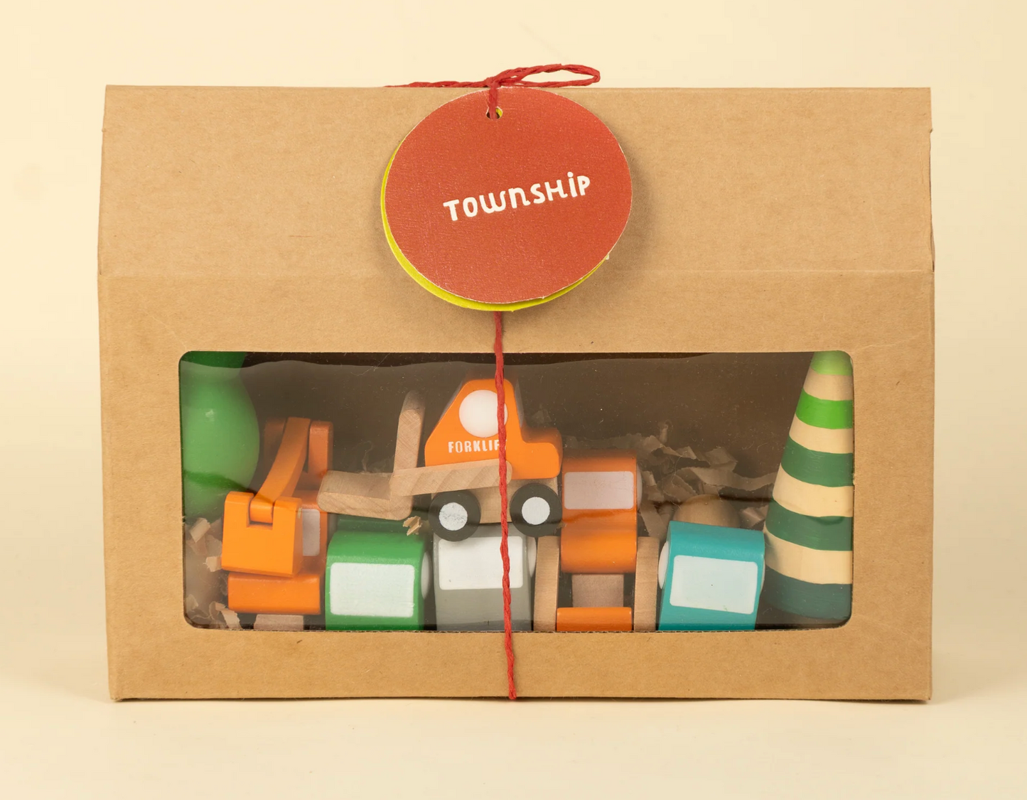 Playbox The Township | Artisanal Wooden City Building & Small-World Set