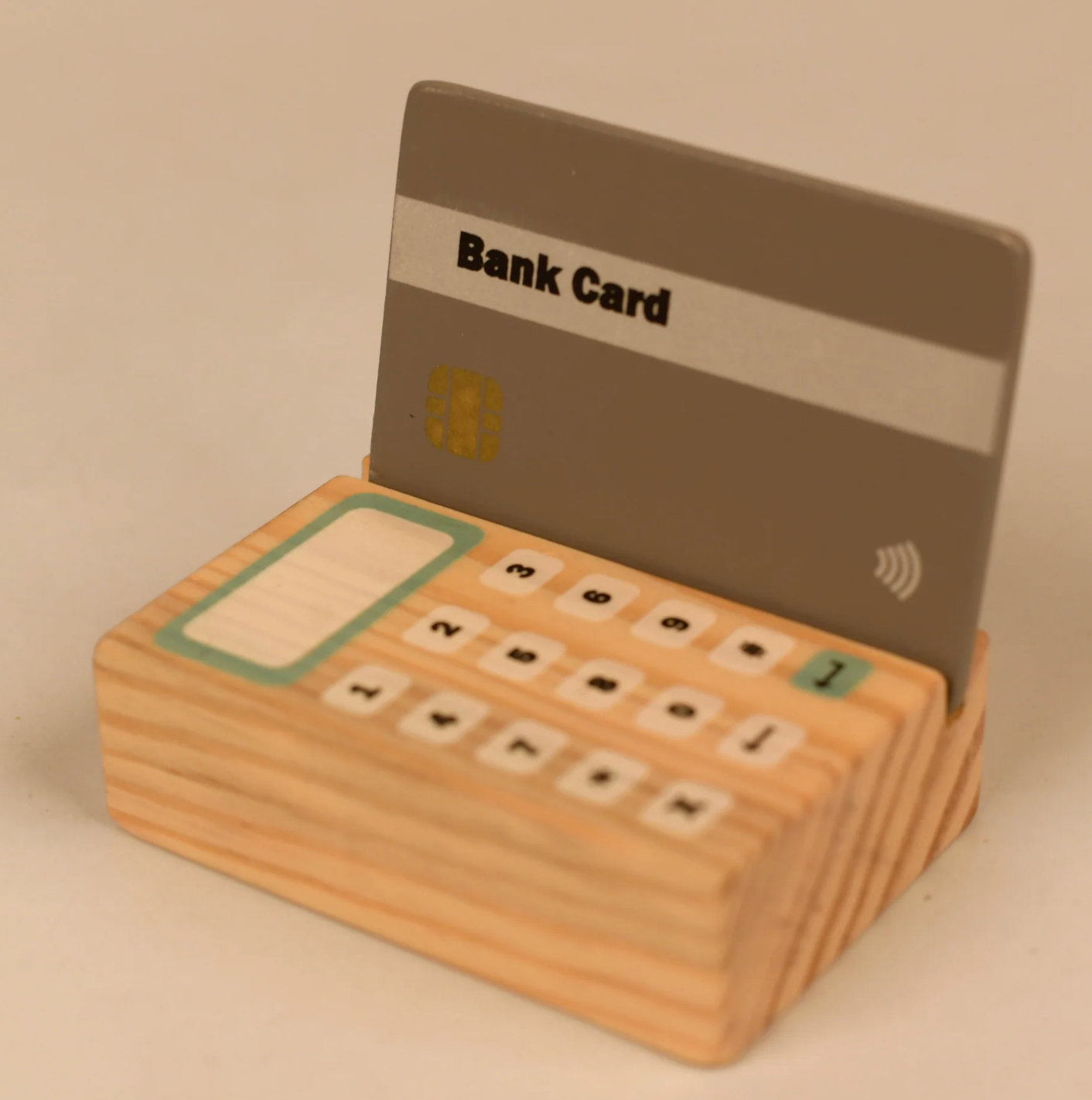 The Little Merchant’s Boutique: Funny Money Wooden Cashier Set