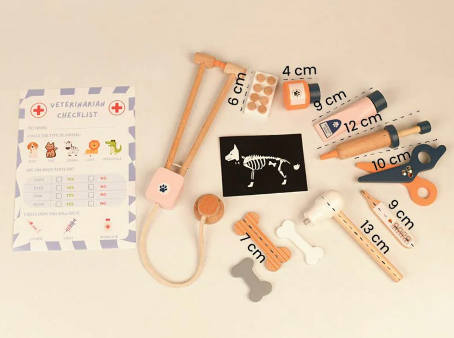 The Little Healer’s Atelier: Milo’s Wooden Pet Doctor Set