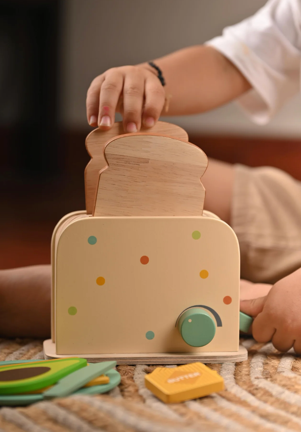 Playbox Roasty Toasty: The Artisan Wooden Breakfast Set