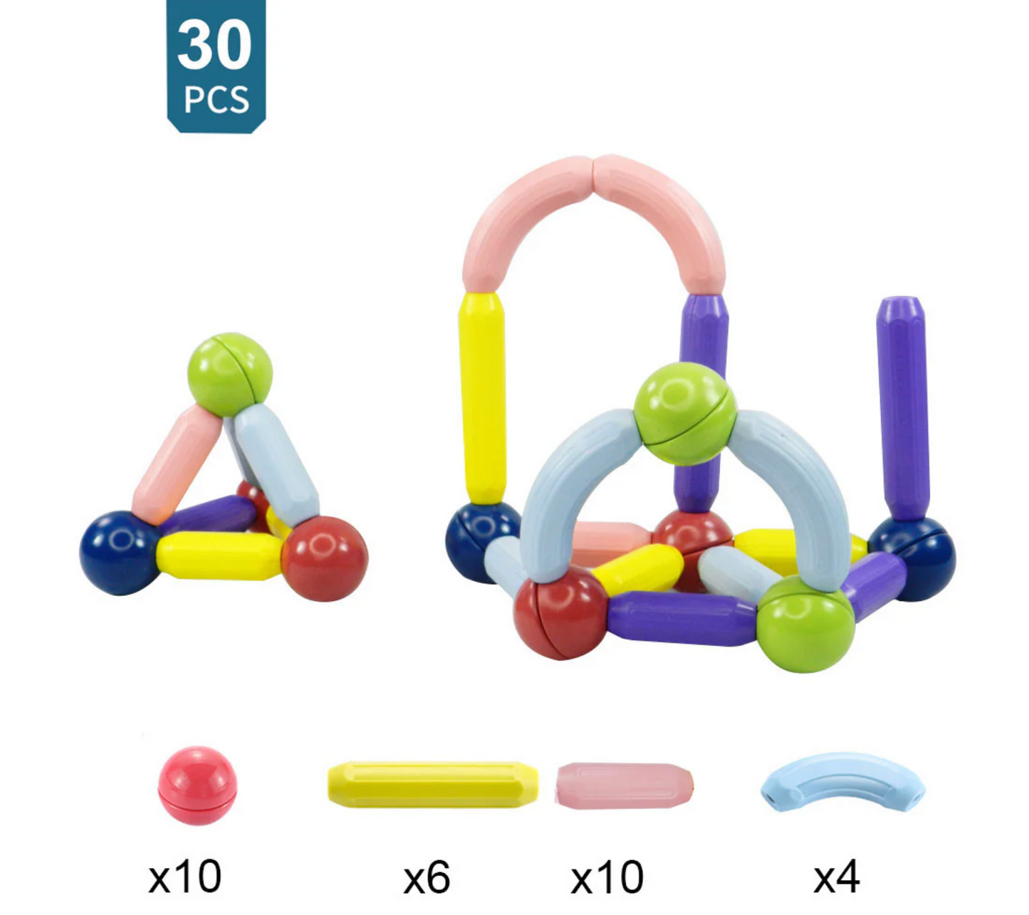 The Sculptural Explorer | Playbox Magbox Magnetic Construction Set