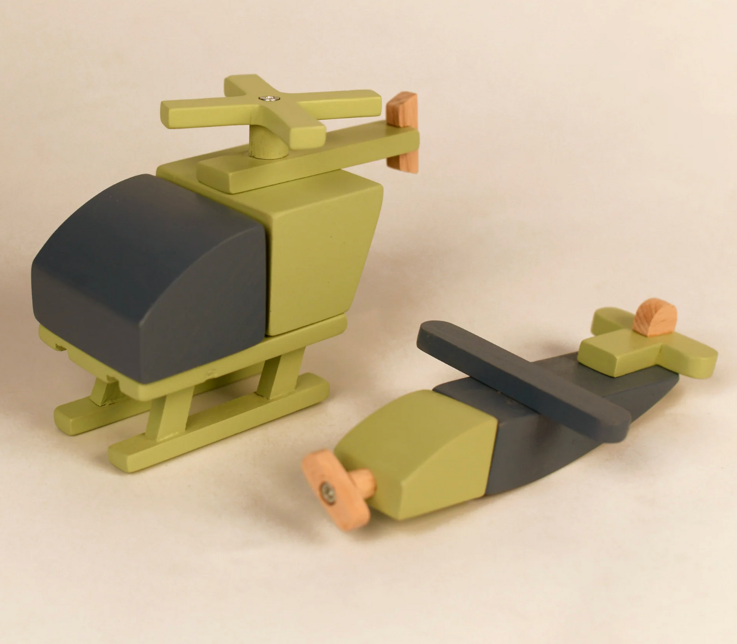 The Modular Magnetic Explorer | Wooden Vehicle Assembly Set |  21-Piece Construction Set