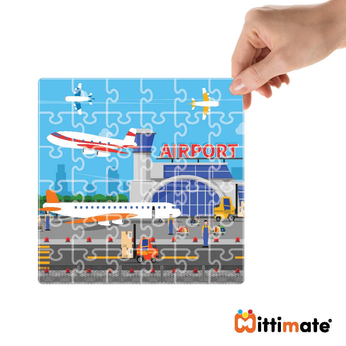 Mittimate Airport Jigsaw Puzzle