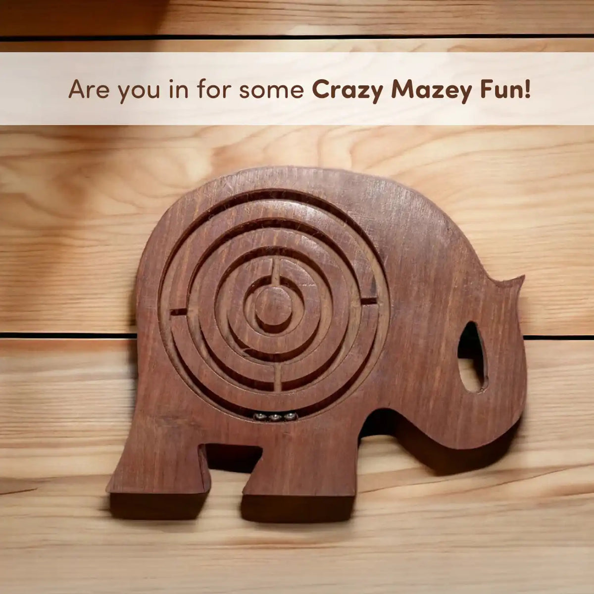 Mittimate Elephant Labyrinth Puzzle
