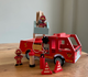 The Little Hero’s Heritage: Playbox Wooden Marshall’s Fire Truck