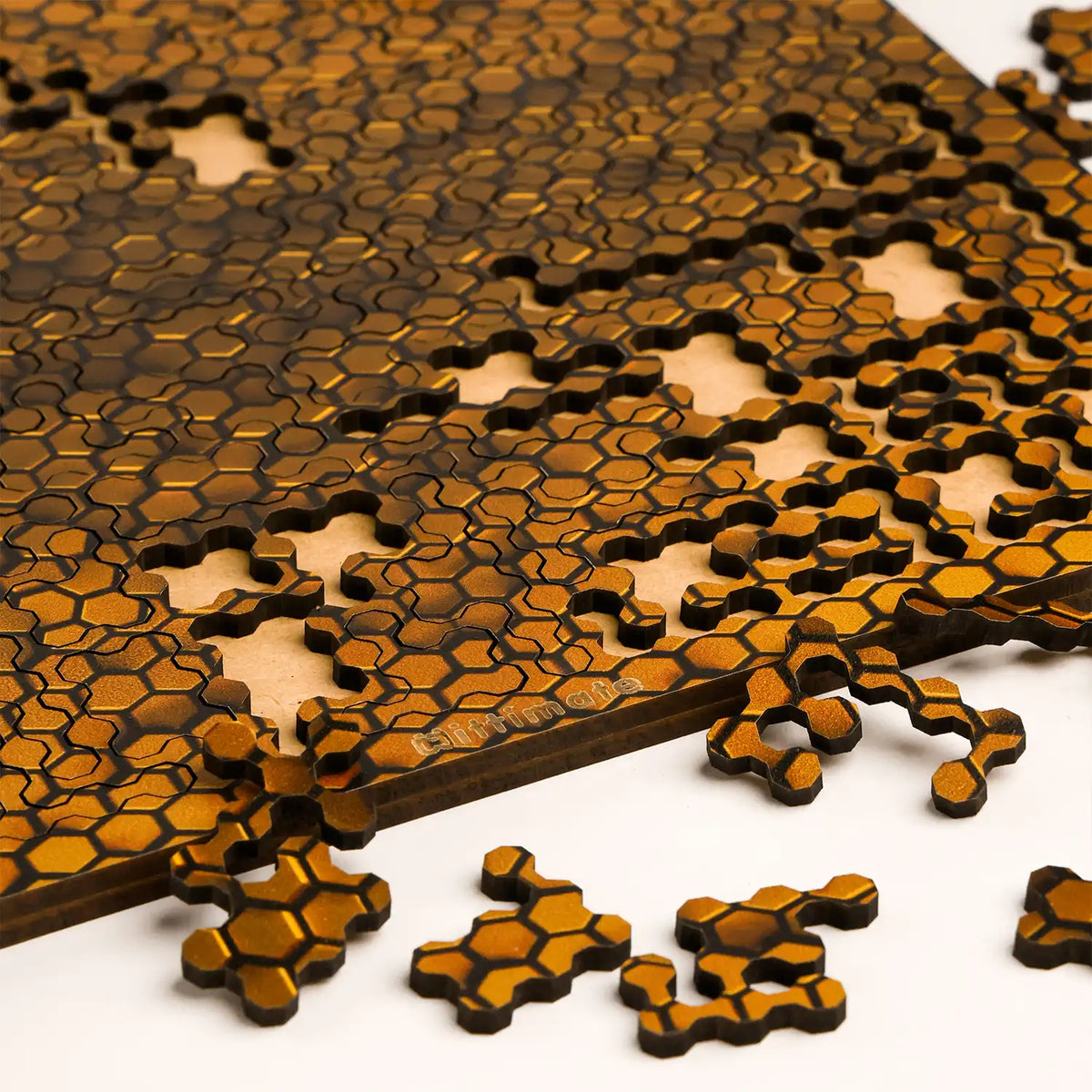 Mittimate Honeycomb Fractal Puzzle