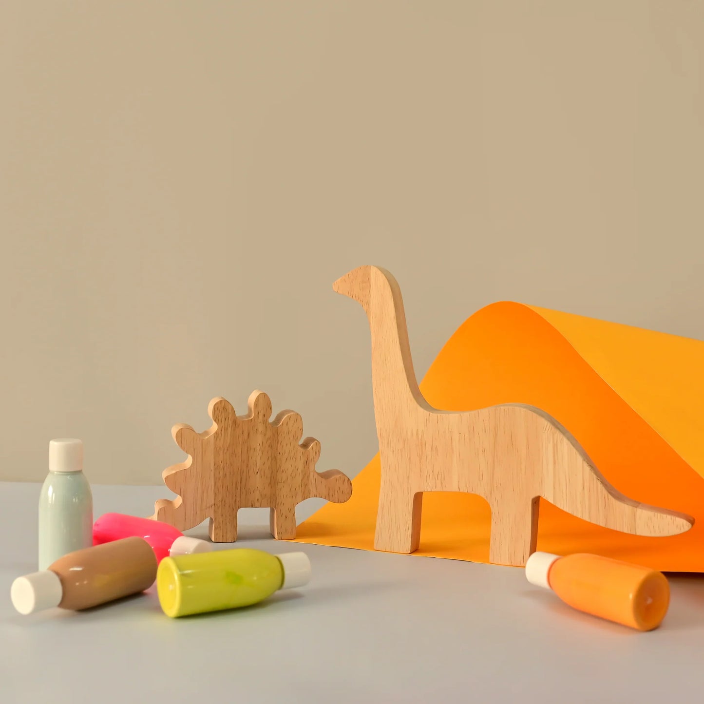 Playbox Dino Wooden DIY Painting Kit (Set of 2)