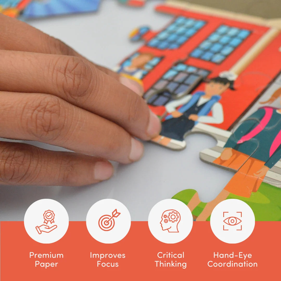 Mittimate School Jigsaw Puzzle