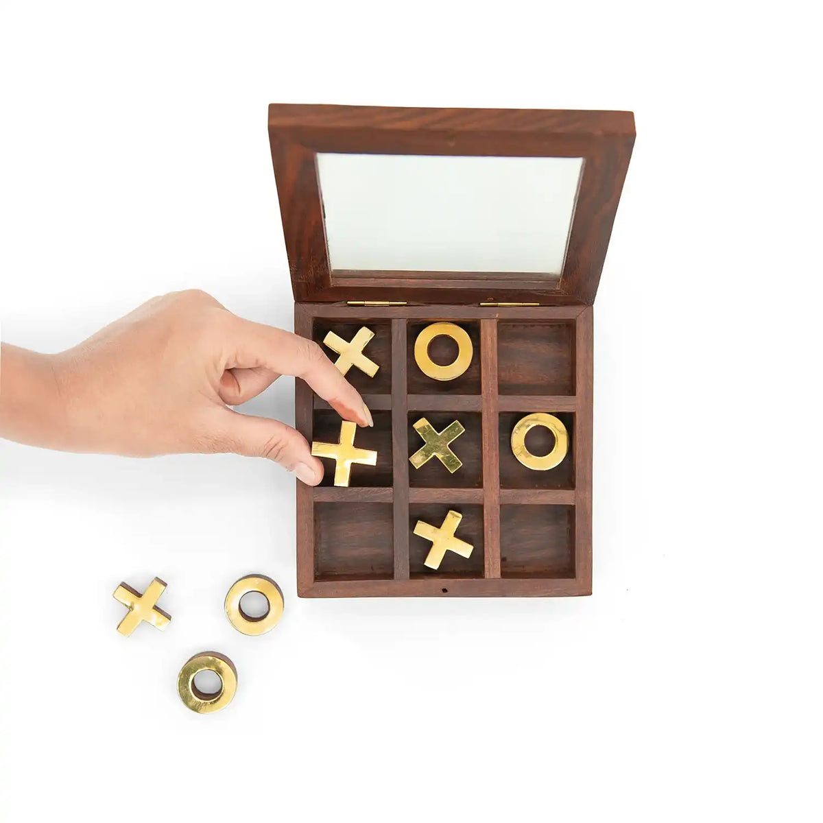 Mittimate Tic Tac Toe (XO) Game with Lid