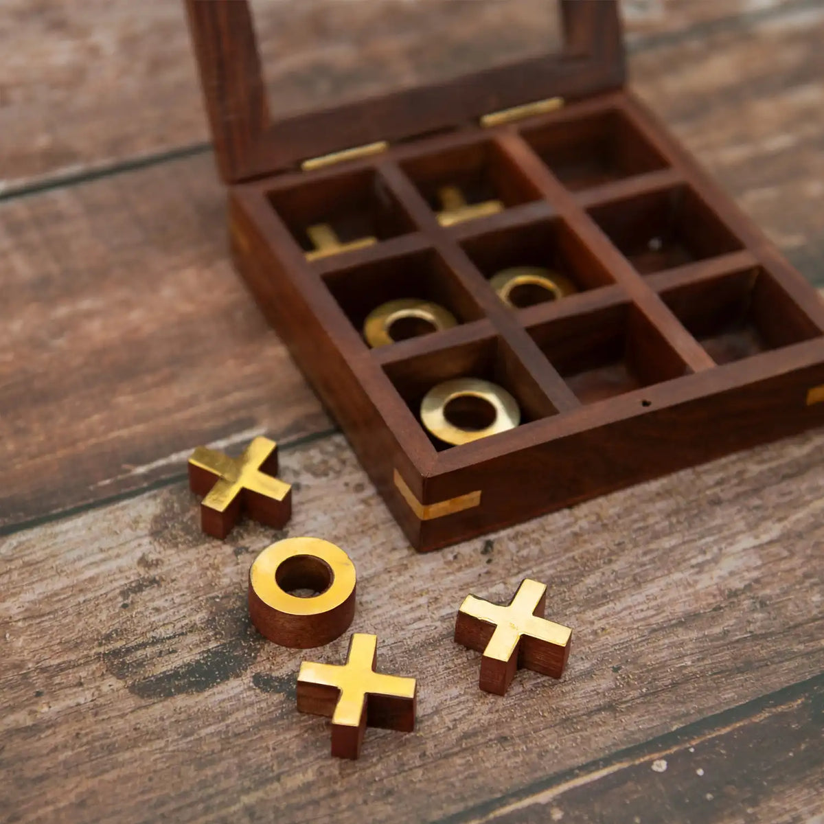 Mittimate Tic Tac Toe (XO) Game with Lid